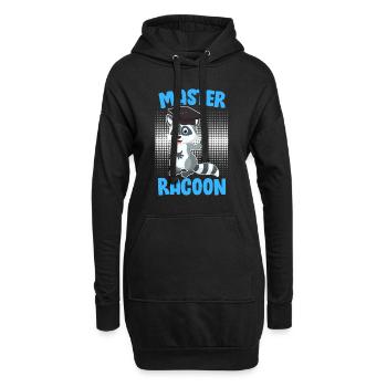 Master Racoon 2023 Master Degree - Hoodie Dress - black - Front