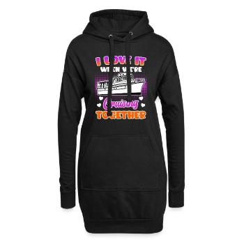 Croisière ensemble Croisière vacances de printemps - Sweat-shirt à capuche long Femme - noir - Devant