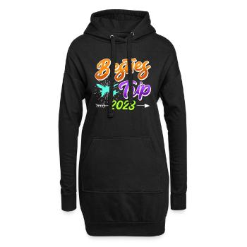 Besties Trip 2023 Urlaub mit Freunden Spring Break - Hoodie-Kleid - Schwarz - Vorne