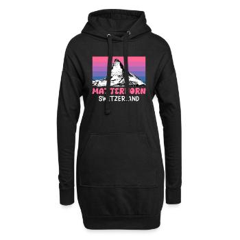 Matterhorn Mountaineer Summit Randonnée Escalade - Sweat-shirt à capuche long Femme - noir - Devant