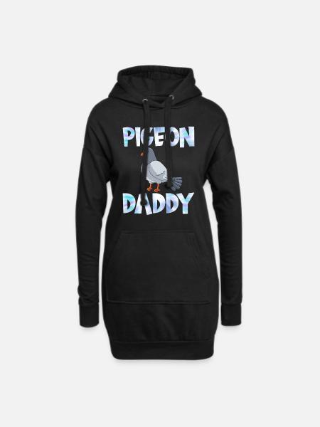 Duiven Papa Duivenliefhebbers Duivenliefhebbers Heren - Hoodiejurk - zwart
