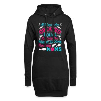 Chemise de bowling Toutes les femmes sont créées égales Damen - Sweat-shirt à capuche long Femme - noir - Devant