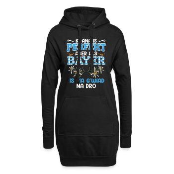 Koana bavarois est parfait mais en tant que bavarois - Sweat-shirt à capuche long Femme - noir - Devant