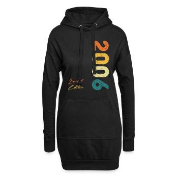 2006 Limited Edition geboren im Jahr 2006 - Hoodie-Kleid - Schwarz - Vorne