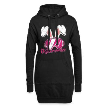 Après-Ski Pistenrammler Skihasen Ski Party - Sweat-shirt à capuche long Femme - noir - Devant