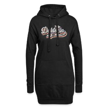 Doktorin 2024 Doktorabschluss Bestanden Party - Hoodie-Kleid - Schwarz - Vorne