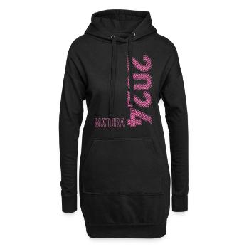 Cérémonie de remise des diplômes Matura 2024 - Sweat-shirt à capuche long Femme - noir - Devant