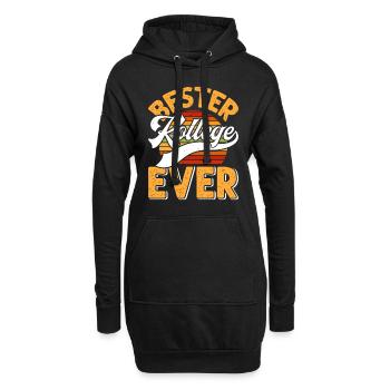 Bester Kollege EVER Mitarbeiter Coworker - Hoodie-Kleid - Schwarz - Vorne