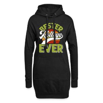 Bester Kollege EVER Mitarbeiter Coworker - Hoodie-Kleid - Schwarz - Vorne