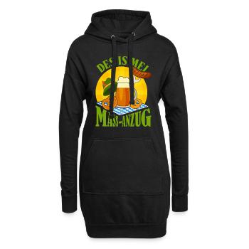 Münchner Volksfest MEI MASS-ANZUG Lustiges - Sweat-shirt à capuche long Femme - noir - Devant