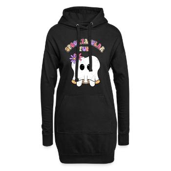 Halloween Party SPUK-TAKULÄRER SPAß Lustiges - Hoodie-Kleid - Schwarz - Vorne