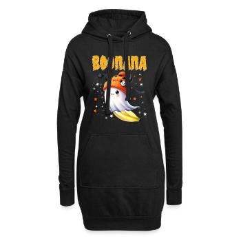 Halloween Kostüm Kinder BOONANA Lustiges - Hoodie-Kleid - Schwarz - Vorne