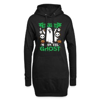 Halloween Kostüm Kinder DON'T GO ME ON THE GHOST - Hoodie-Kleid - Schwarz - Vorne