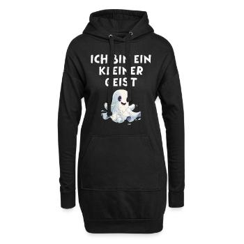 Halloween Party ICH BIN EIN KLEINER GEIST Lustig - Hoodie-Kleid - Schwarz - Vorne