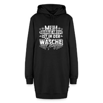 Abitur MEIN ABIBALL ANZUG IST IN DER WÄSCHE Lustig - Hoodie-Kleid - Schwarz - Vorne