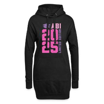 Abiturient ABI 2025 LIMITED EDITION Lustiges - Hoodie-Kleid - Schwarz - Vorne