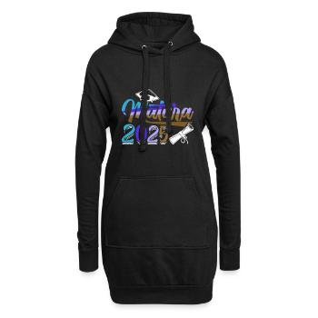 MATURA 2025 Maturant Matura Geschafft Lustiges - Hoodie-Kleid - Schwarz - Vorne