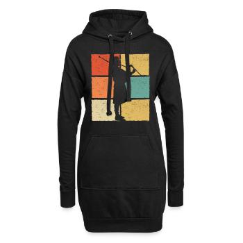 Cornemuse Cornemuse Cornemuse - Sweat-shirt à capuche long Femme - noir - Devant