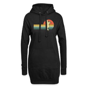 Cornemuse Cornemuse Cornemuse - Sweat-shirt à capuche long Femme - noir - Devant