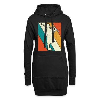 Cornemuse Cornemuse Cornemuse - Sweat-shirt à capuche long Femme - noir - Devant