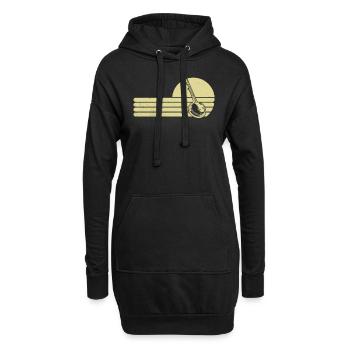 Banjo Banjo joueur Banjoïste - Sweat-shirt à capuche long Femme - noir - Devant