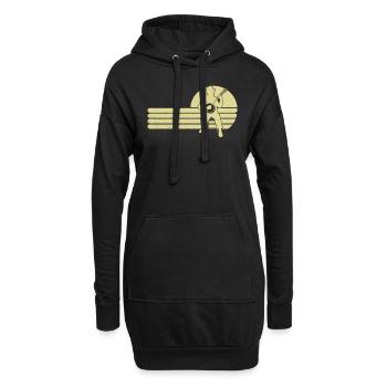 Banjo Banjo joueur Banjoïste - Sweat-shirt à capuche long Femme - noir - Devant