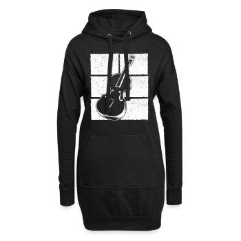 Cello cello player cellist - Hoodie Dress - black - Front