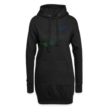 Kitesurf Kite Kite Kitesurf Hommes - Sweat-shirt à capuche long Femme - noir - Devant