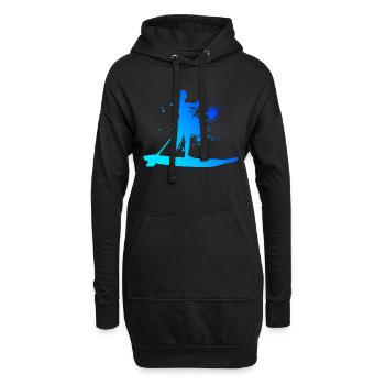 Stand up Paddle Stand up Paddle Homme - Sweat-shirt à capuche long Femme - noir - Devant