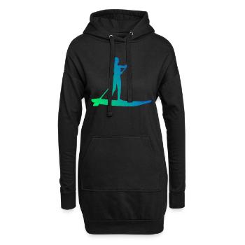 Sup Standup Paddleboard Standup Paddle Standup P - Sweat-shirt à capuche long Femme - noir - Devant