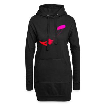 Kitesurf Kitesurf Kiten Kitesurfer Hommes - Sweat-shirt à capuche long Femme - noir - Devant