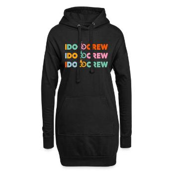 Cadeau de l’équipage I Do - Sweat-shirt à capuche long Femme - noir - Devant