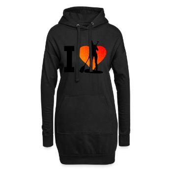 Standup Paddling Sup Hommes Femme Standup Paddlebo - Sweat-shirt à capuche long Femme - noir - Devant
