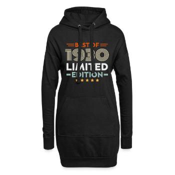 Retro 1930 Vintage 94. Geburtstagsgeschenk 94 Jahre alt - Hoodie-Kleid - Schwarz - Vorne
