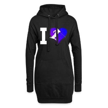 Ski Jumping Freestyle Ski Herren Ski Freestyle - Hoodie-Kleid - Schwarz - Vorne