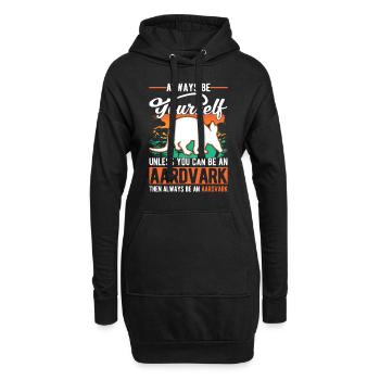 Soyez toujours vous-même Sauf si vous pouvez être un Aardvark E - Sweat-shirt à capuche long Femme - noir - Devant