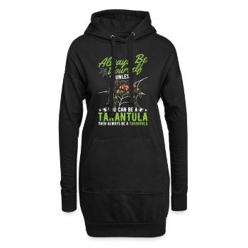 Soyez toujours vous-même Tarantula Tarantel - Sweat-shirt à capuche long Femme - noir - Devant