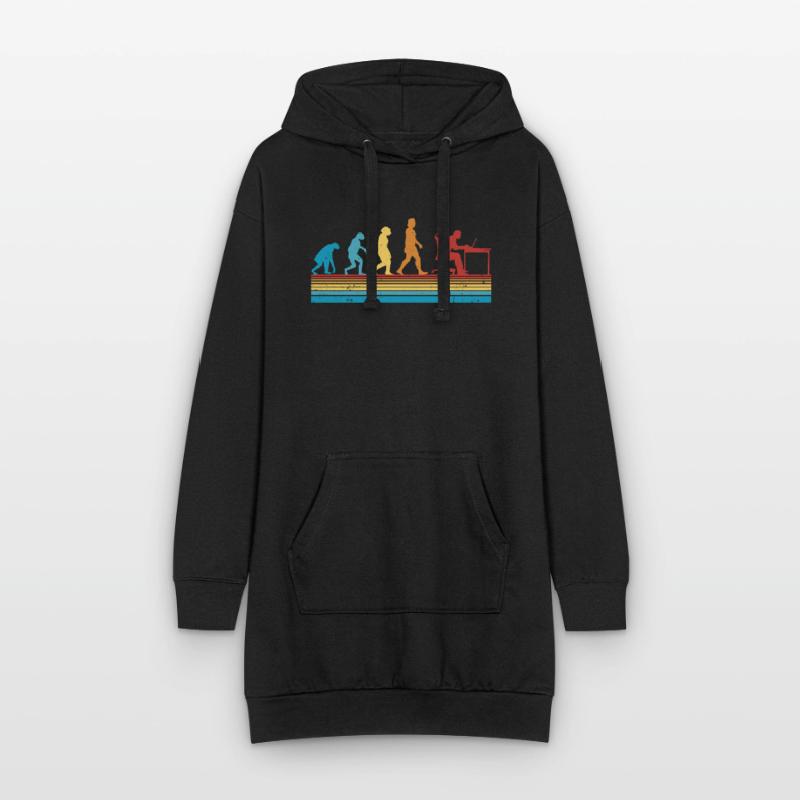 Hoodie-Kleid