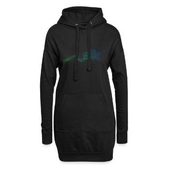 Plongeur Plongeur Femmes Plongeur Libre Plongeur Plongeur - Sweat-shirt à capuche long Femme - noir - Devant