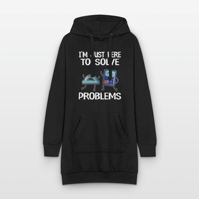 Professeur de maths Bac Math Student Cadeau Drôle Sweat-shirt à capuche long Femme