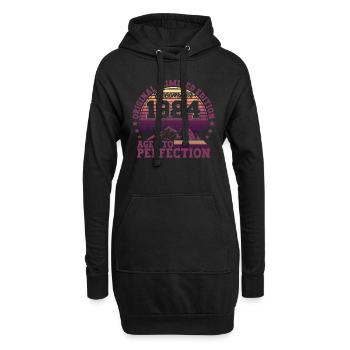 Original Décembre 1984 Cadeau du 38e anniversaire - Sweat-shirt à capuche long Femme - noir - Devant