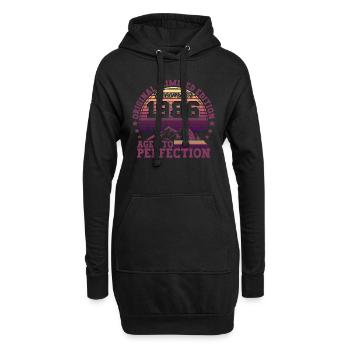 Original Décembre 1986 Cadeau du 36e anniversaire - Sweat-shirt à capuche long Femme - noir - Devant
