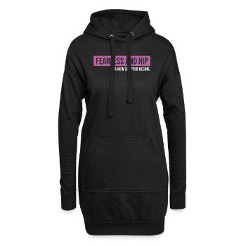 Hip Replacement Surgery Arthroplasty - Hoodie Dress - black - Front