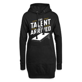 Cornhole Spruch Lustiges Cornhole Geschenk - Hoodie-Kleid - Schwarz - Vorne
