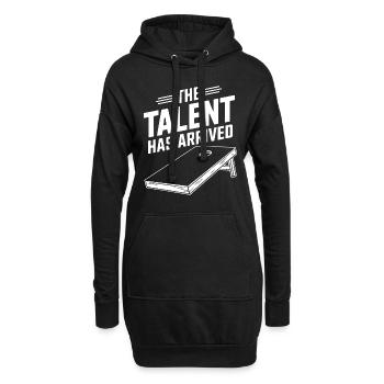 Cornhole Spruch Lustiges Cornhole Geschenk - Hoodie-Kleid - Schwarz - Vorne