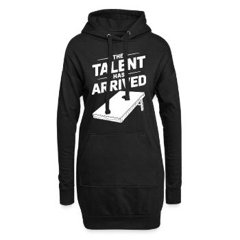 Cornhole Spruch Lustiges Cornhole Geschenk - Hoodie-Kleid - Schwarz - Vorne