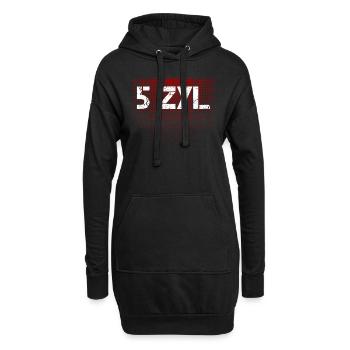5 Cylinder Engine Tuning Car Tuner - Hoodie Dress - black - Front