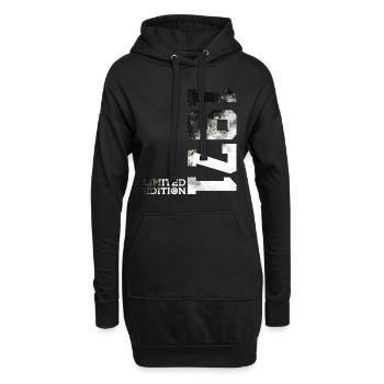 55E ANNIVERSAIRE ÉDITION LIMITÉE 1971 - Sweat-shirt à capuche long Femme - noir - Devant