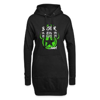 Bester kleiner Bruder Geschenkidee für Brüder - Hoodie-Kleid - Schwarz - Vorne