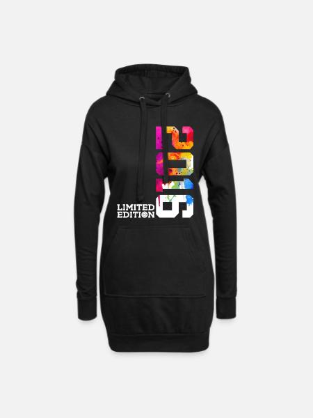 10. GEBURTSTAG LIMITED EDITION 2016 - Hoodie-Kleid - Schwarz